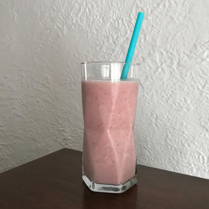 finished Cranberry-Pineapple Smoothie