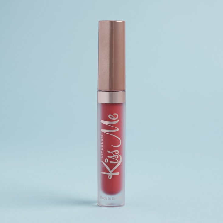 LiveGlam KissMe Liquid Lipstick in Poppy
