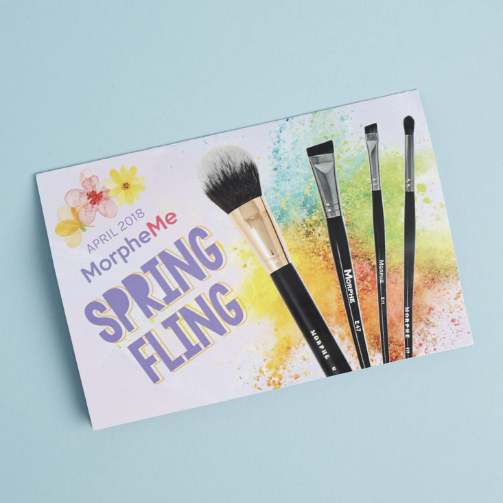 spring fling info card