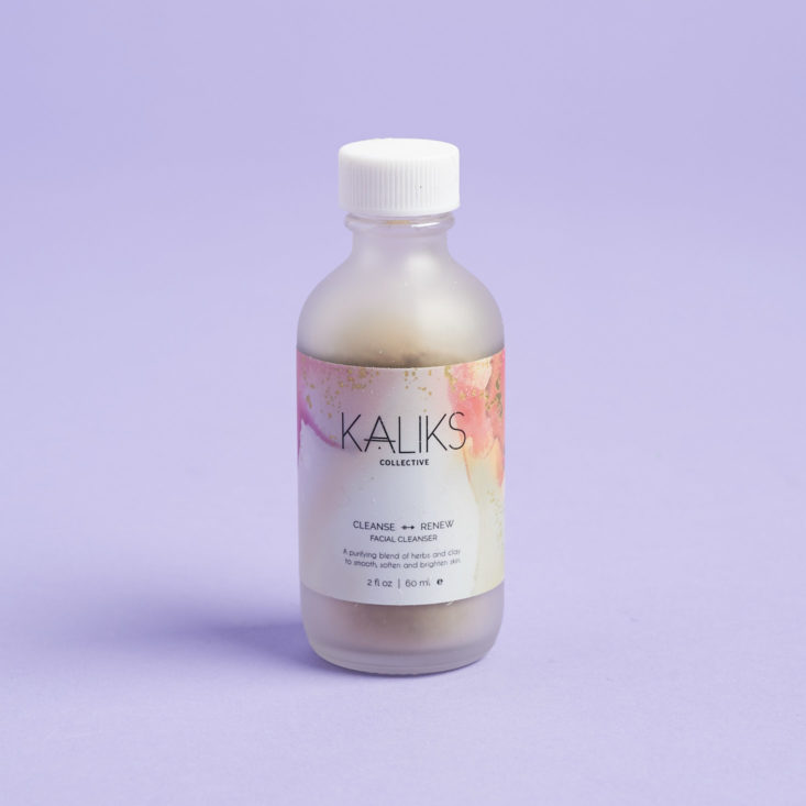 bottle of product 