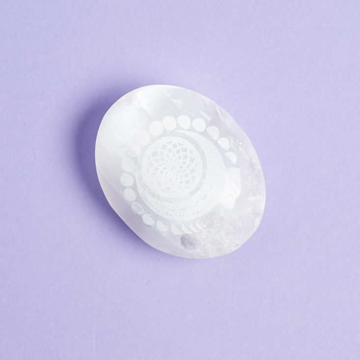image in selenite stone