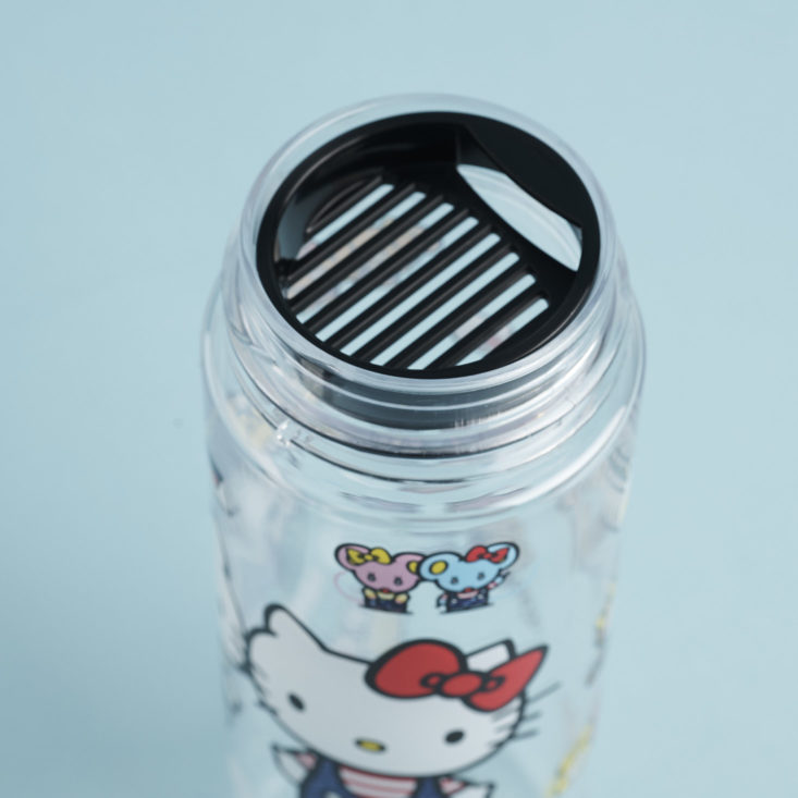 spout on hello kitty water bottle