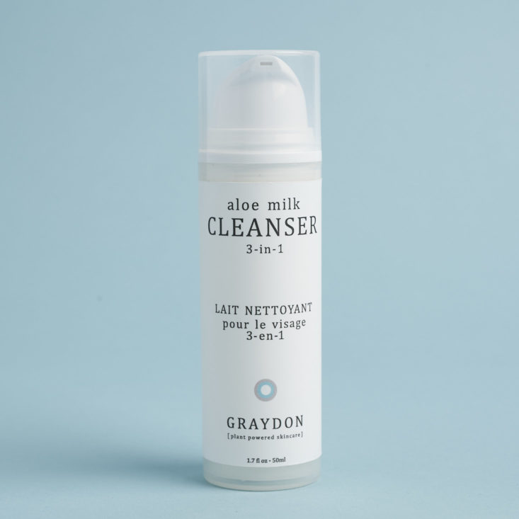 Graydon Skincare Aloe Milk Cleanser