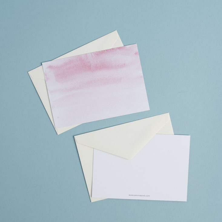 Two Watercolor Notecards