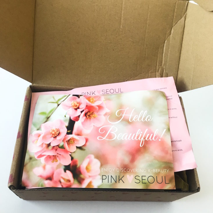 Pink Seoul Box open