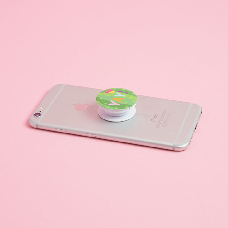 phone holder on phone