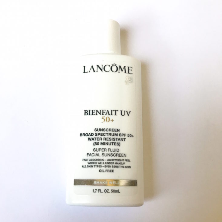 Lancome BIENFAIT UV SPF 50+ Super Fluid Facial Sunscreen, 1.7 oz