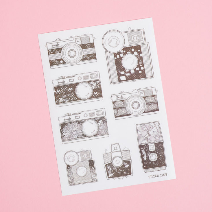 camera stickers