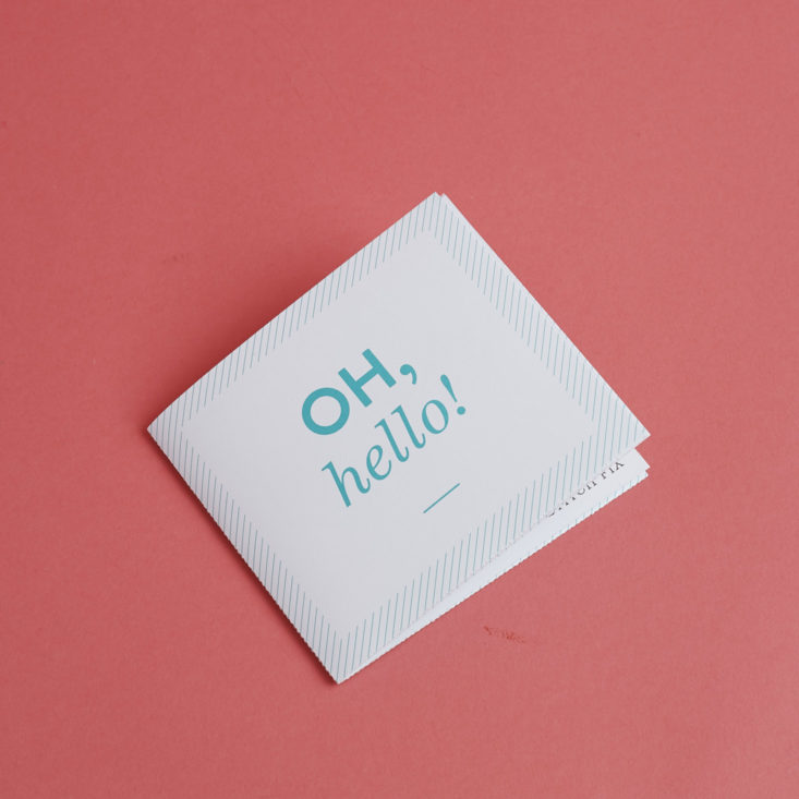 Stitch Fix Maternity April 2018 booklet