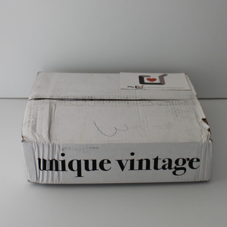 Unique Vintage April 2018 Box