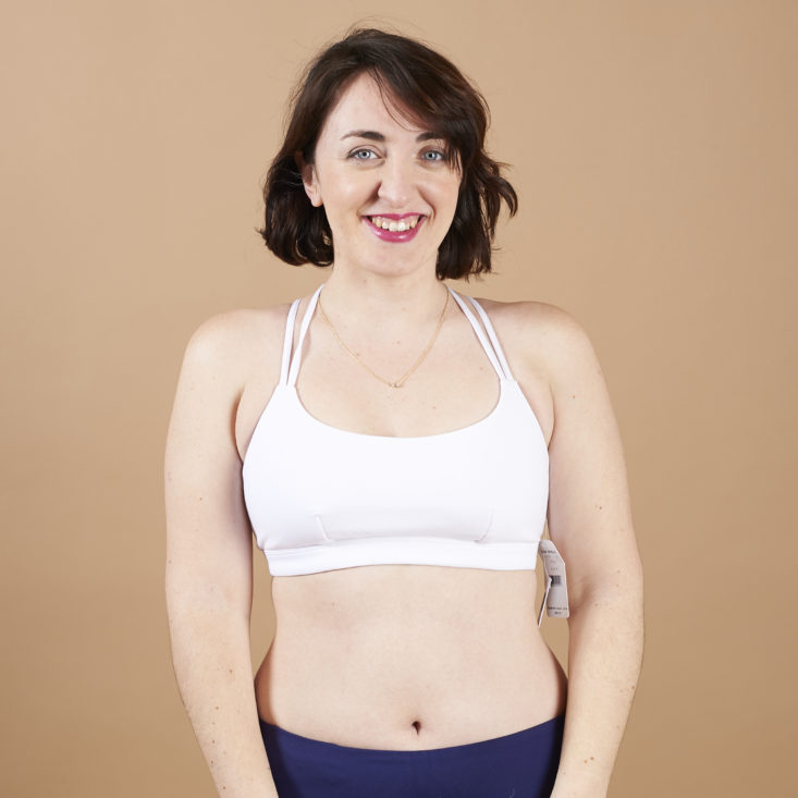 wantable fitness clothing subscription box april 2018 white bra
