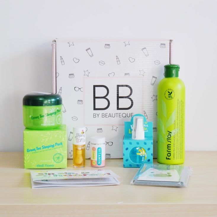 Beauteque BB Box April 2018 review