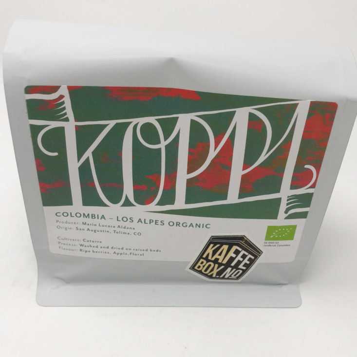 Koppi - Columbia - Los Alpes Organic 
