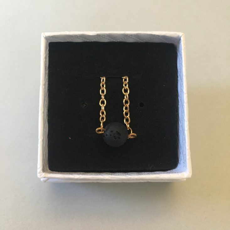 Astral Box April 2018 Lava Stone Necklace