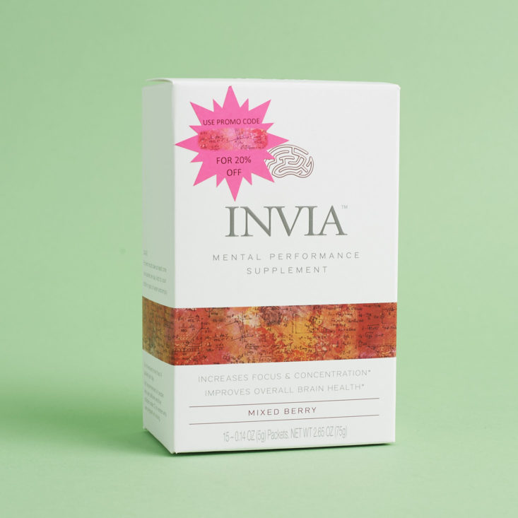 Invia Life Supplement Powder box
