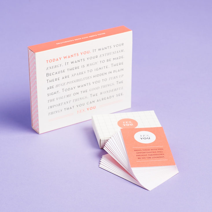 bombay and cedar april 2018 box inspiration cards