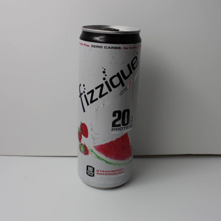 Fizzique Sparkling Protein Water in Strawberry Watermelon (12 fl oz)