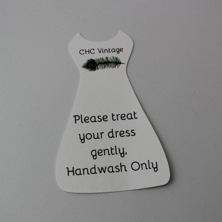 CHC Vintage May 2018 Handwash