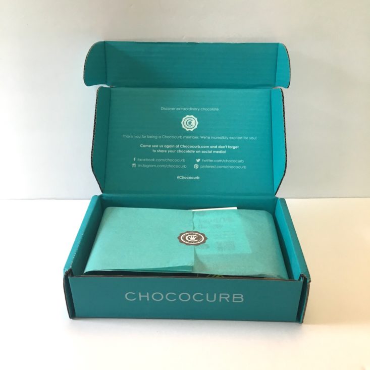 Chococurb Classic April 2018 Open Box