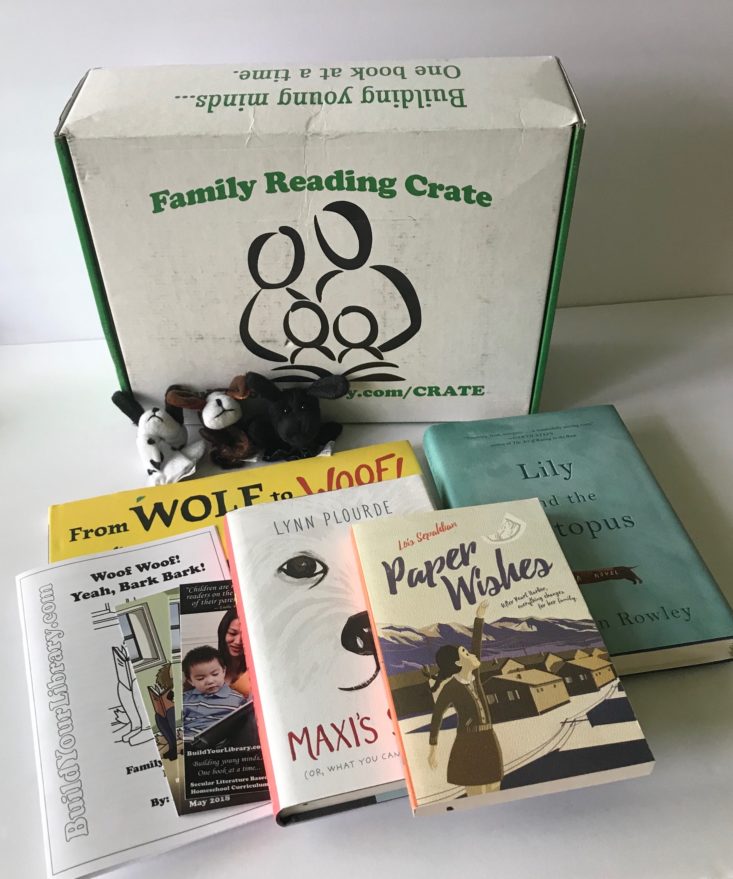 Family Reading Crate May 2018 review