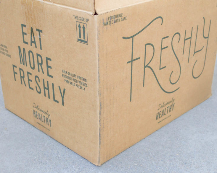 closed Freshly box