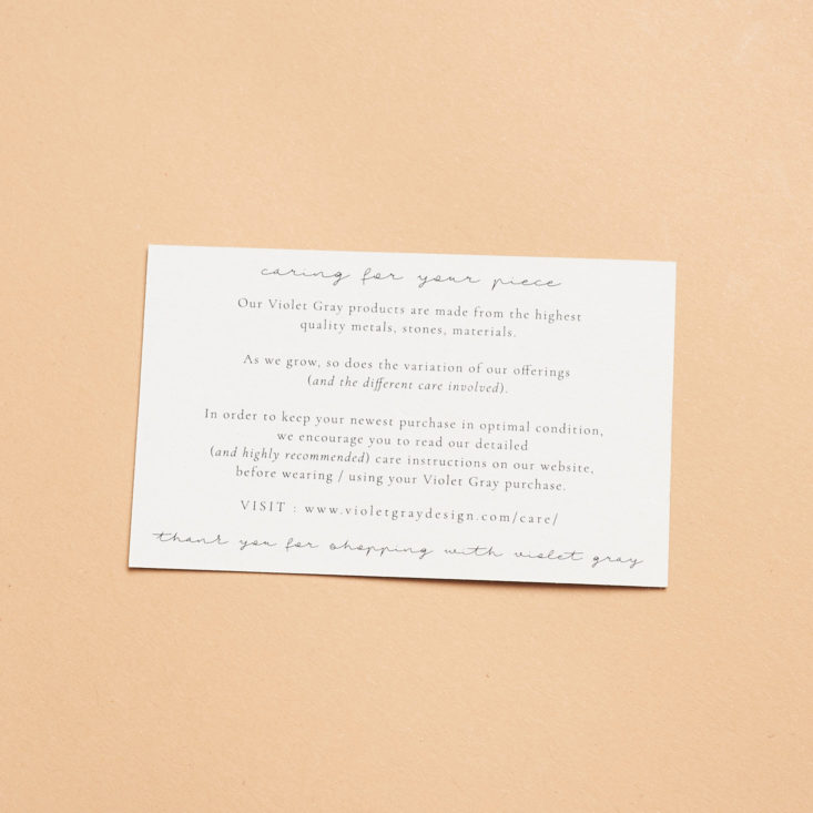 goddess provisions may 2018 card of vendor info
