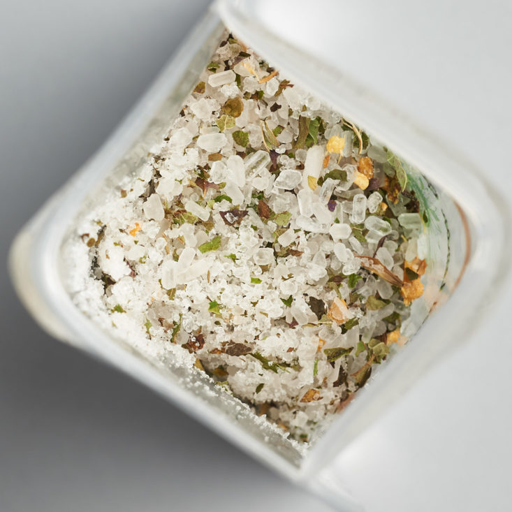 salt blend inside bag
