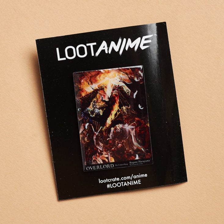 loot anime enamel pin