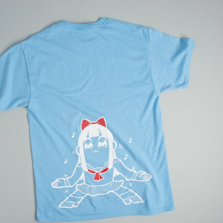 loot anime quirky tee back