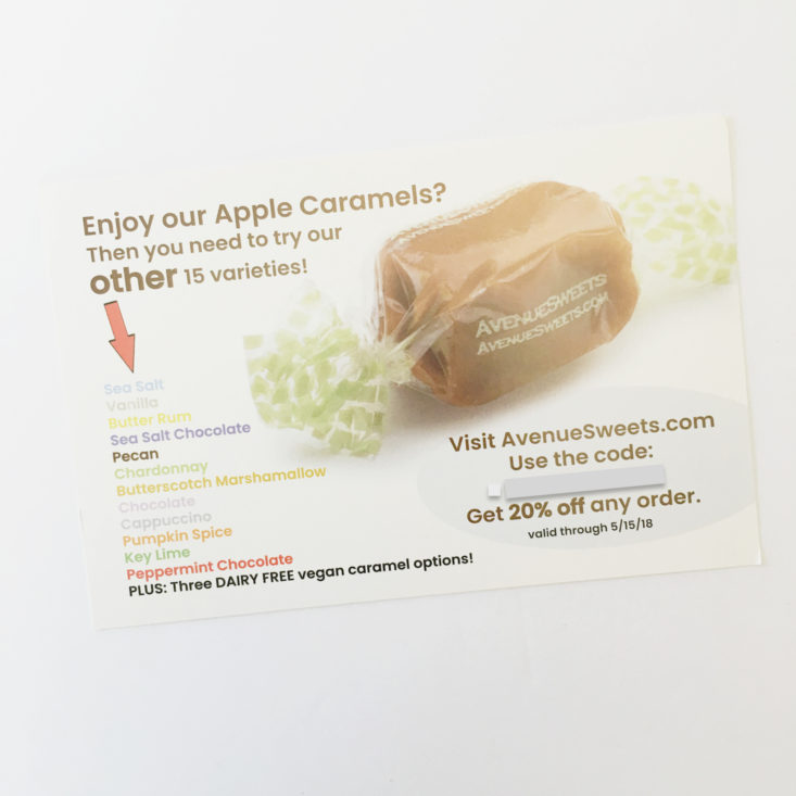 Love With Food Gluten Free April 2018 Caramels Coupon