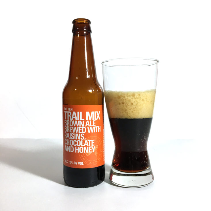 Microbrewed Beer of the Month April 2018 - exit 10 trail mix open