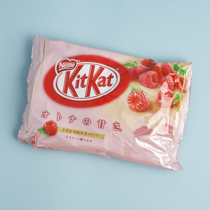 my japan crate kit kat strawberry