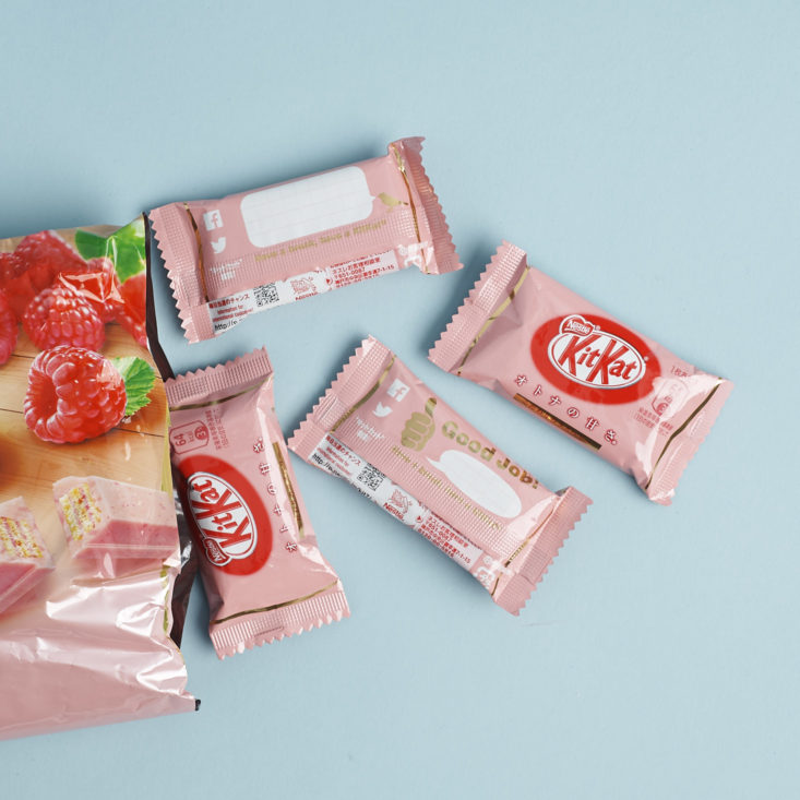 my japan crate kit kat strawberry candies