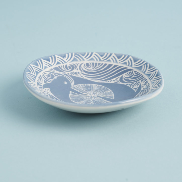 another view of Demetria Chappo pisces trinket dish