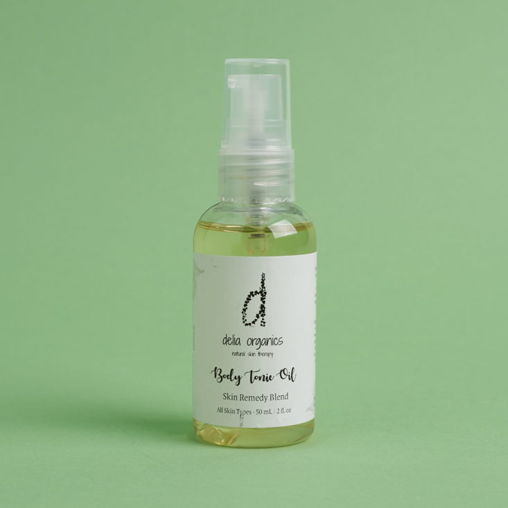 Delia Organics Body Tonic Oil