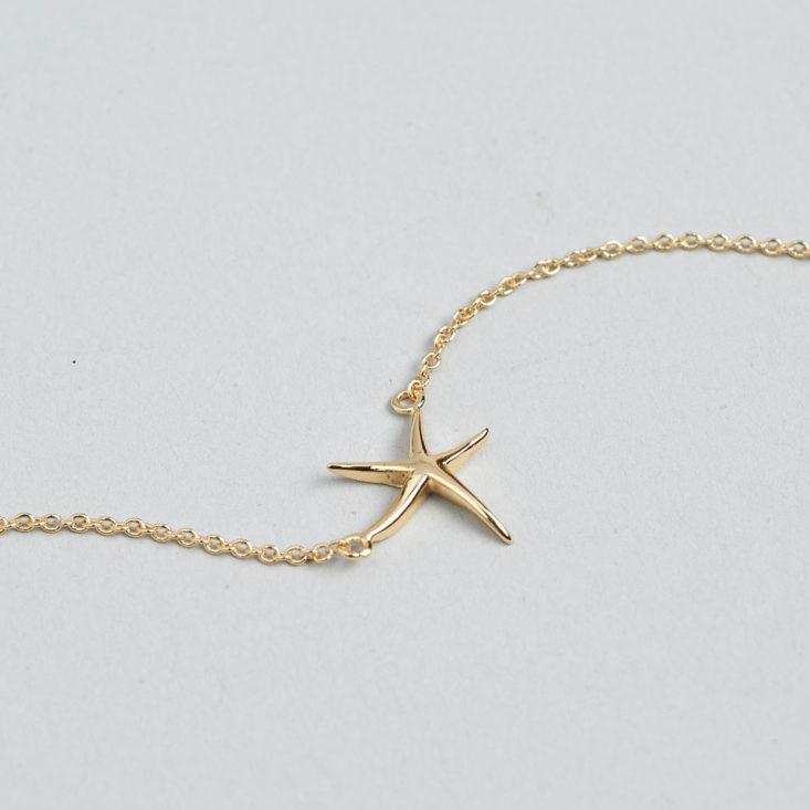penny + grace starfish gold bracelet