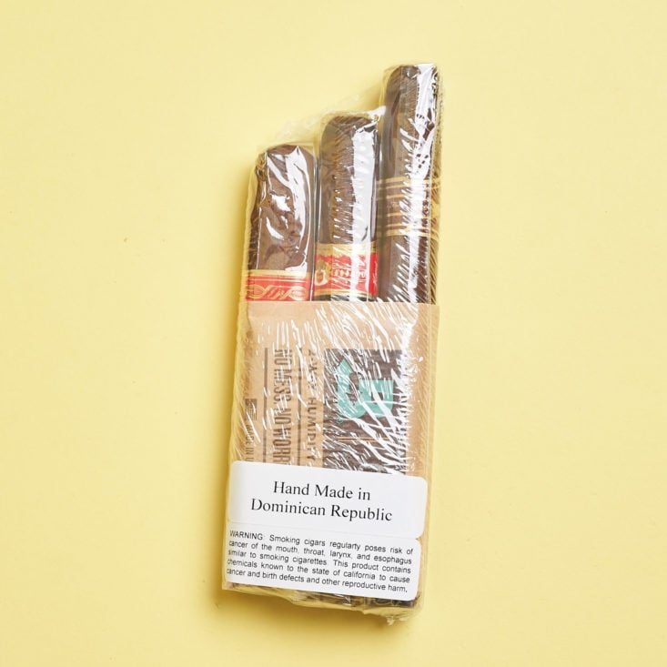 robb vices may 2018 cigar three pack