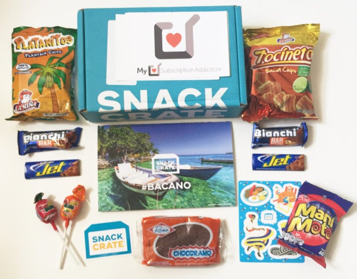 Snack Crate march 2018 review