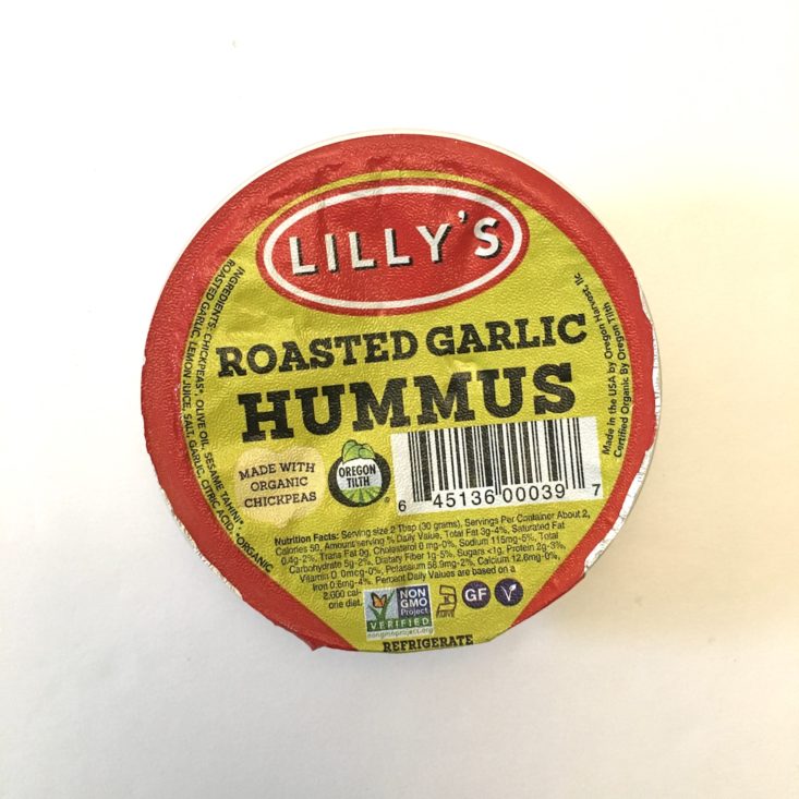 SnackSack Classic May 2018 Hummus
