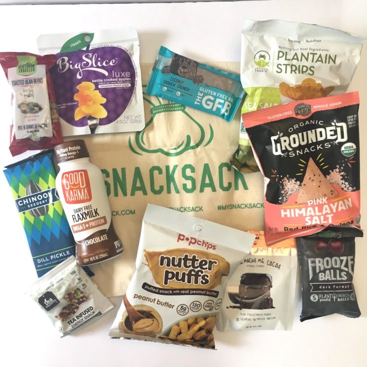 SnackSack Vegan March 2018 Unboxing