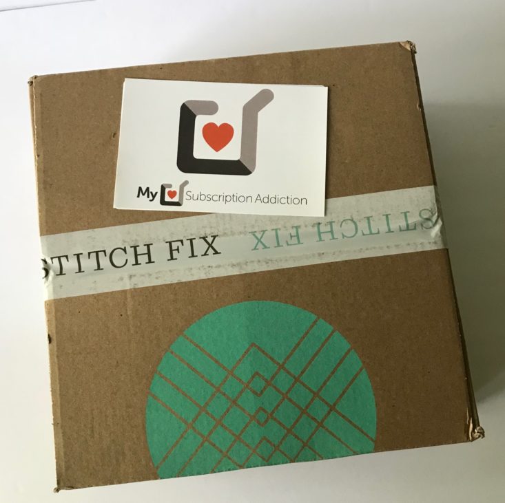 closed Stitch Fix box