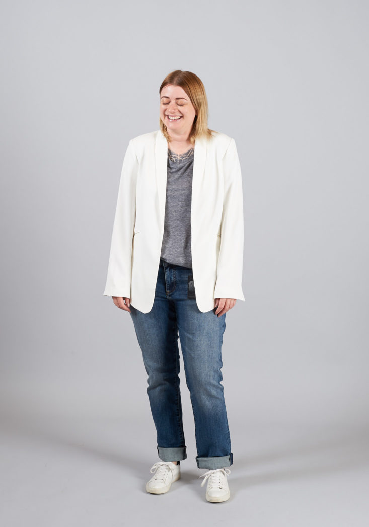 Vince Camuto Blazer with KUT Jeans