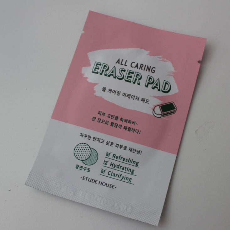 Etude House All Caring Eraser Pad (2 count) 