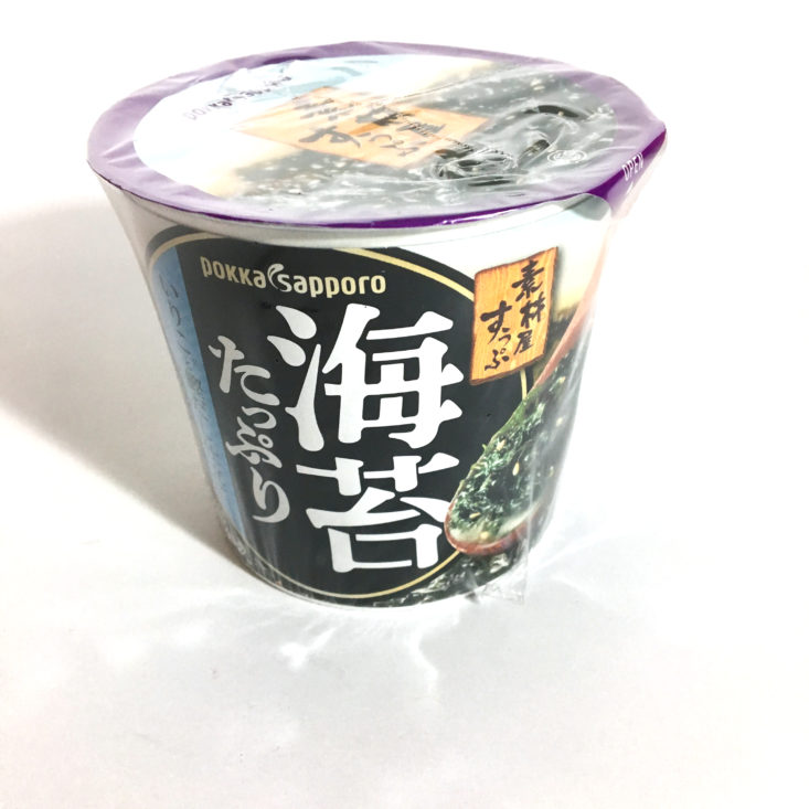 Umai Crate March 2018 - 0012 sozaiya nori tappuri soup