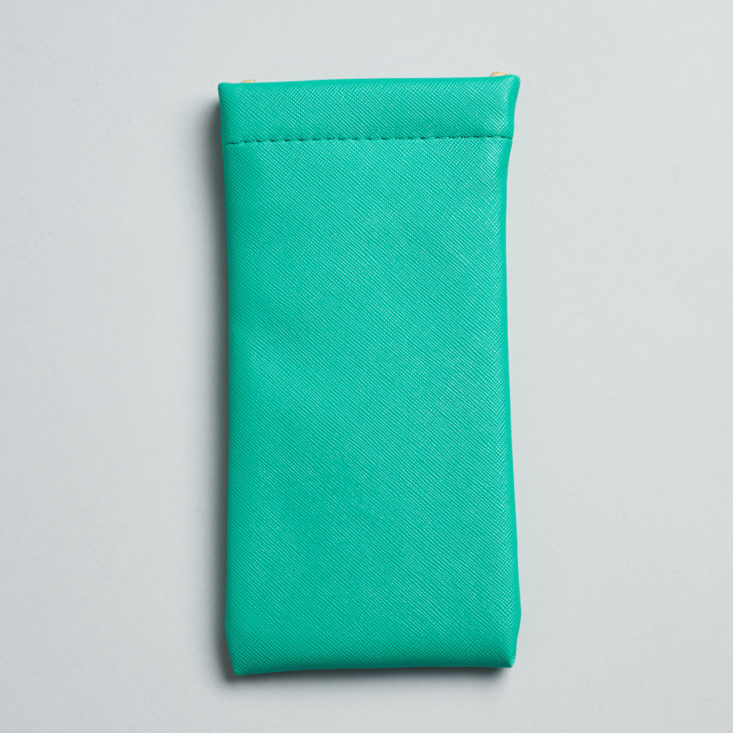 vine oh! mary square mint green pouch