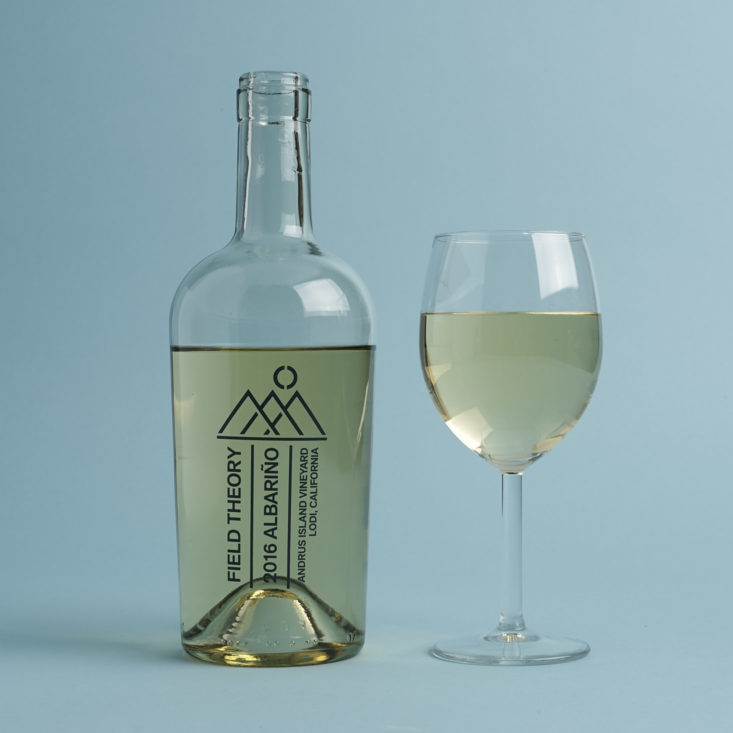 2016 Field Theory Albariño with glass