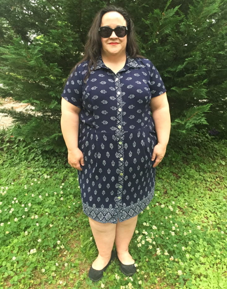 gwynnie bee may 2018 shirtdress