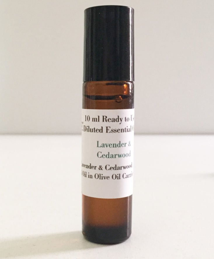 Lavender & Cedarwood Blend in Olive Oil, 10 ml