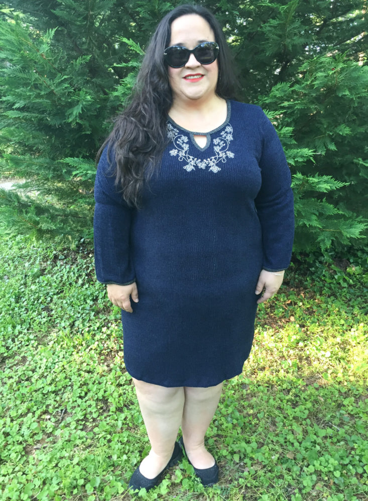 stitch fix plus may 2018 dress