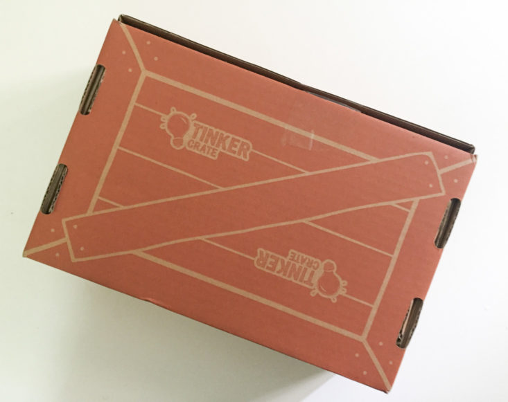 closed tinker crate box